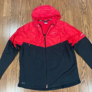 Nike Mens XXL Windbreaker Hoodie